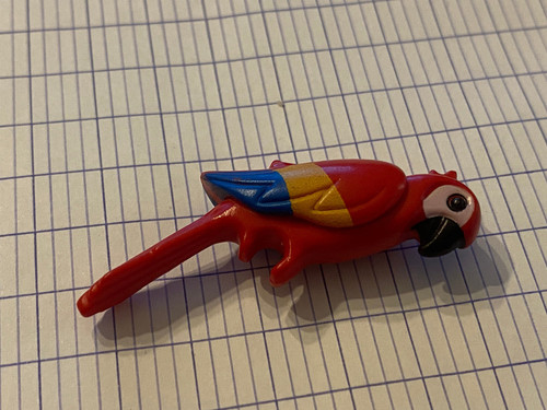 Playmobil papagei rot gelb und - gelb,