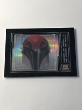 2024 Topps Star Wars Galaxy SABINE WREN Armor Shadowbox Helmet AS-8