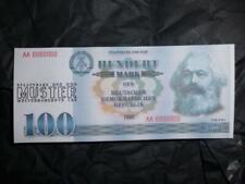 DDR, 100 M, Banknote, Muster, EIGENE IDEE, neu