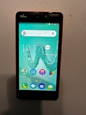Wiko Freddy Handy Orange Voll Funktionsfähig Display Gesprungen