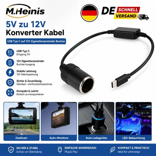 Usb stecker auf 12v - auf, auto