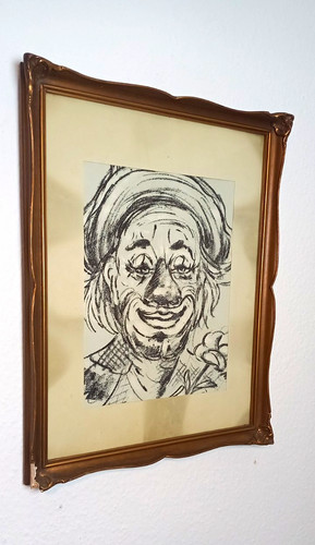 Gerahmtes bild zeichnung - gerahmtes,