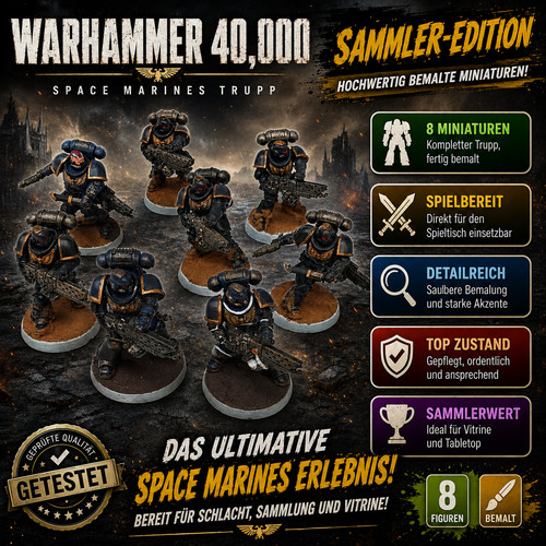 Space marines trupp sehr gut - trupp,