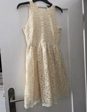 Neu: Zara Sommerkleid mit gestickten Blumenmuster Gr.38 