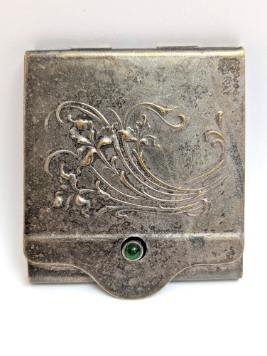 Jugendstil metall etui - jugendstil,