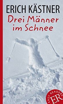 Drei männer schnee - im,