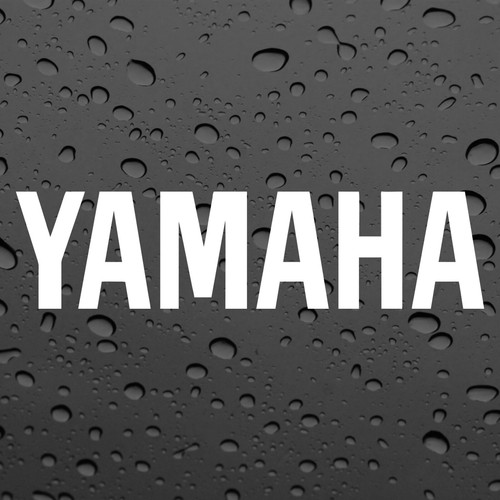 Yamaha weisse grafik - yamaha, x2