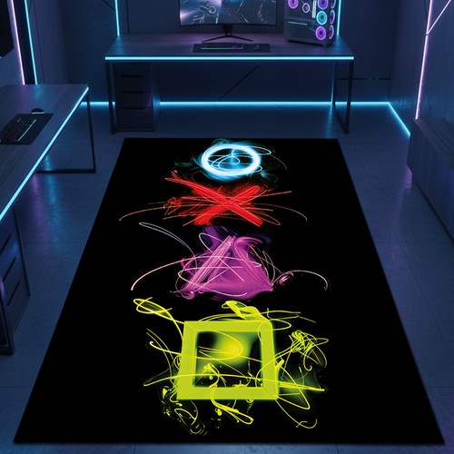 Gaming teppich mit lebendigen - gaming-teppich,