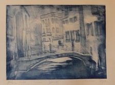 Radierung Horst Uhlemann