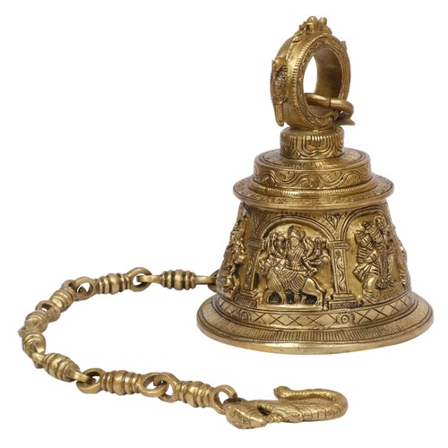 Messing tempel glocke mit - messing,
