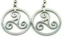 Ohrstecker Ohrringe Triskele