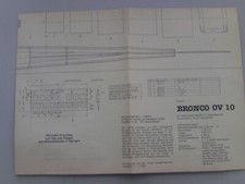 RC-S3emi-Scale Modell für Elektroantrieb  MT-Bauplan 977 - Maßstab 1:7