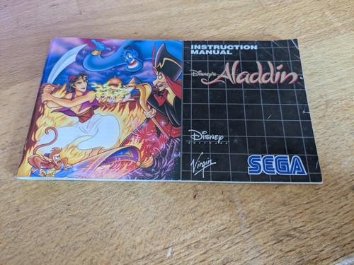 Disney aladdin sega mega - disney's,