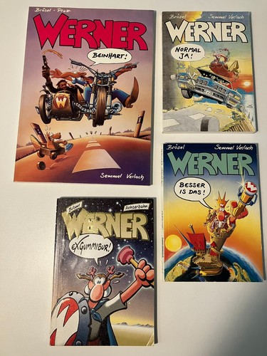 Werner comics - comics, (4