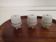 3 Opalglas Kappengläser  Kettenbach Becht  Arztpraxis  Zahnarzt 