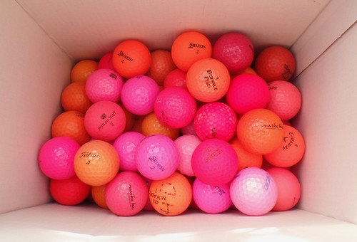 120 bunte golfbälle diverser - bunte,