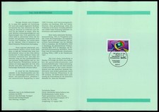 BRD SAMMELBLATT 1996/30 TAG DER BRIEFMARKE 50 JAHRE BDPH