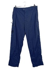MAUL Sport Herren Cargohose Outdoor Blau Gr. 56 Uni Polyamid