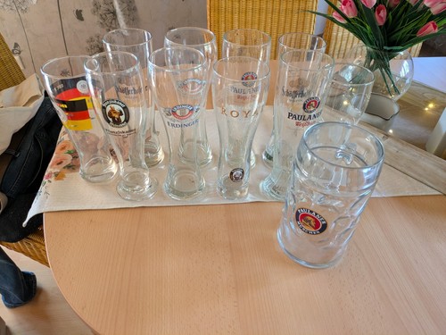 Konvolut weizenbiergläser - weizenbiergläser, 10