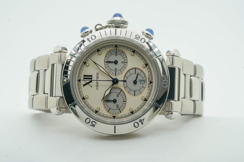 Cartier pasha 38mm w31004h3 - pasha,