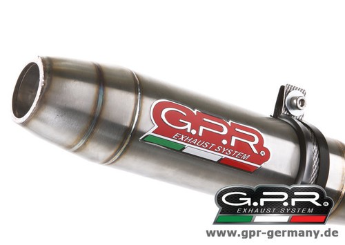 Gpr auspuff slip - on, deeptone