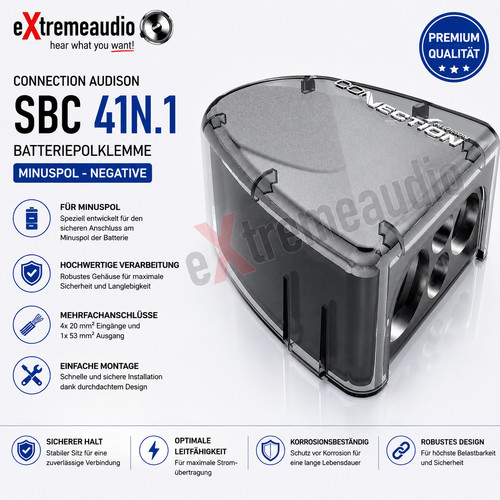 Connection audison sbc - sbc, 41n.1