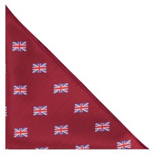 Union Jack UK Flagge Weinrot
