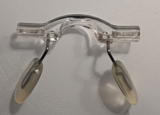 Switch It Switchit klarer Nasensteg Brücke + Pads f Brillenbügel Brillengestell