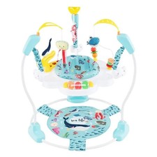Baby Stationäres Activity Center mit 360° Drehsitz und 3 verstellbaren Höhen f