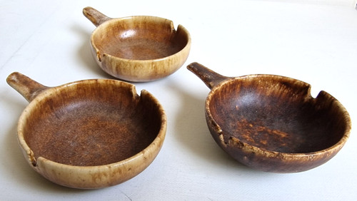 Saucenschalen keramik braun - saucenschalen,