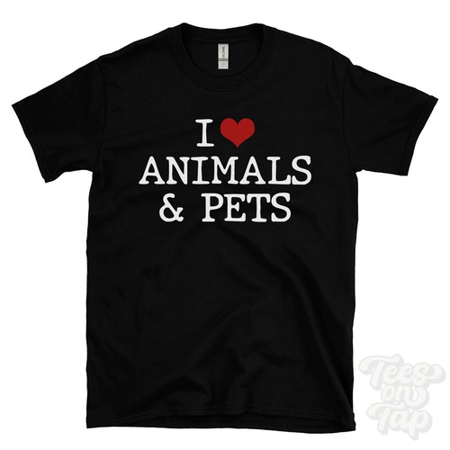 Love animals pets t shirt - i, t-shirt