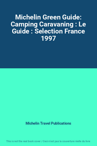 Michelin green guide - green, camping