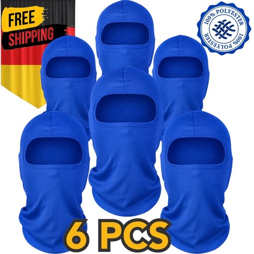 6er set sturmhaube balaclava - set,