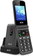 SPC Stella 3 4G Seniorenhandy 103dB Klappcover große Tasten SOS Button [B-Ware]