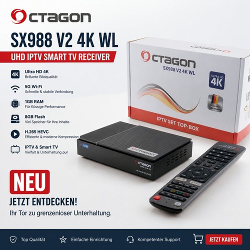 Octagon sx988 uhd ip - octagon,