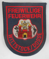 Ärmelabzeichen Freiwillige Feuerwehr Wittstock / Dosse Brandenburg