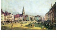 pk2428 - AK  --  Der Altmarkt zu Dresden von Canaletto (B. Bellotto)