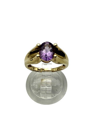 Damenring karat gold ovaler - karat,