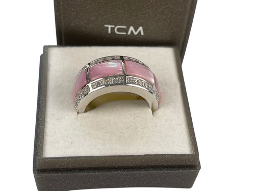 Tcm 925 silber - rosenquarz,