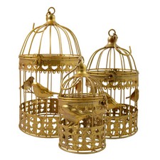 Deko Metall Vogel Käfig