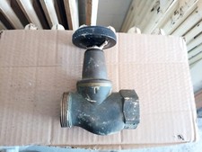 Altes Retro Heizungsventil Messing Ca. 1,5kg schwer, historisch um 1920, Ventil 