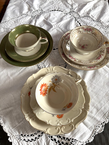 Sammeltassen set gedeck - x, 3-set