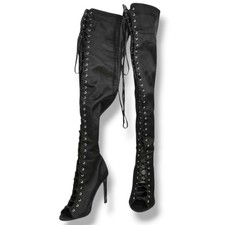 Forever 21 Black Over-the-Knee