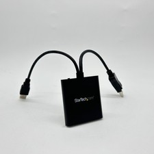 StarTech.com 2-Port Multi-Monitor DisplayPort Adapter, DP auf 2x DisplayPort 1.2