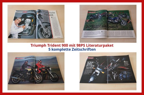 Triumph trident 900 - mit, 98ps