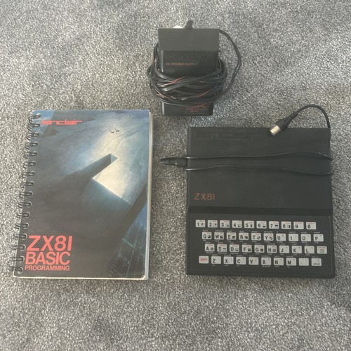 Vintage sinclair zx81 computer - vintage,