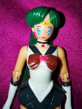 Sailor Moon Pluto Setsuna Meio Figur Original Import wand locket 90er beweglich 