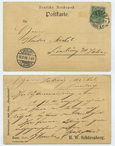 71176 postkarte essen - -,