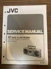 JVC RC-660 C/JW/W/WH Radio