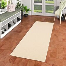 Natur Teppich Läufer Wolle